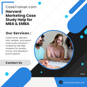 Harvard Marketing Case Study Help for MBA & EMBA